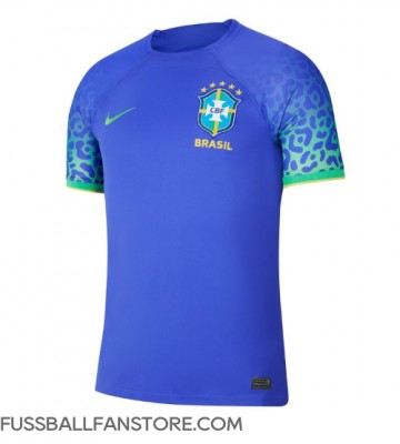 Brasilien Replik Auswärtstrikot WM 2022 Kurzarm